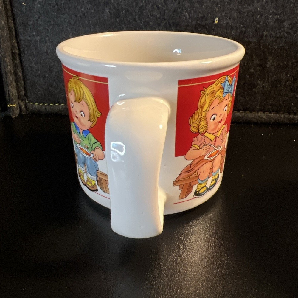 1999 Campbell's Homestyle M'm M'm Good Soup Bowl Mugs Westwood Vintage Set Of 2 - Picture 10 of 13